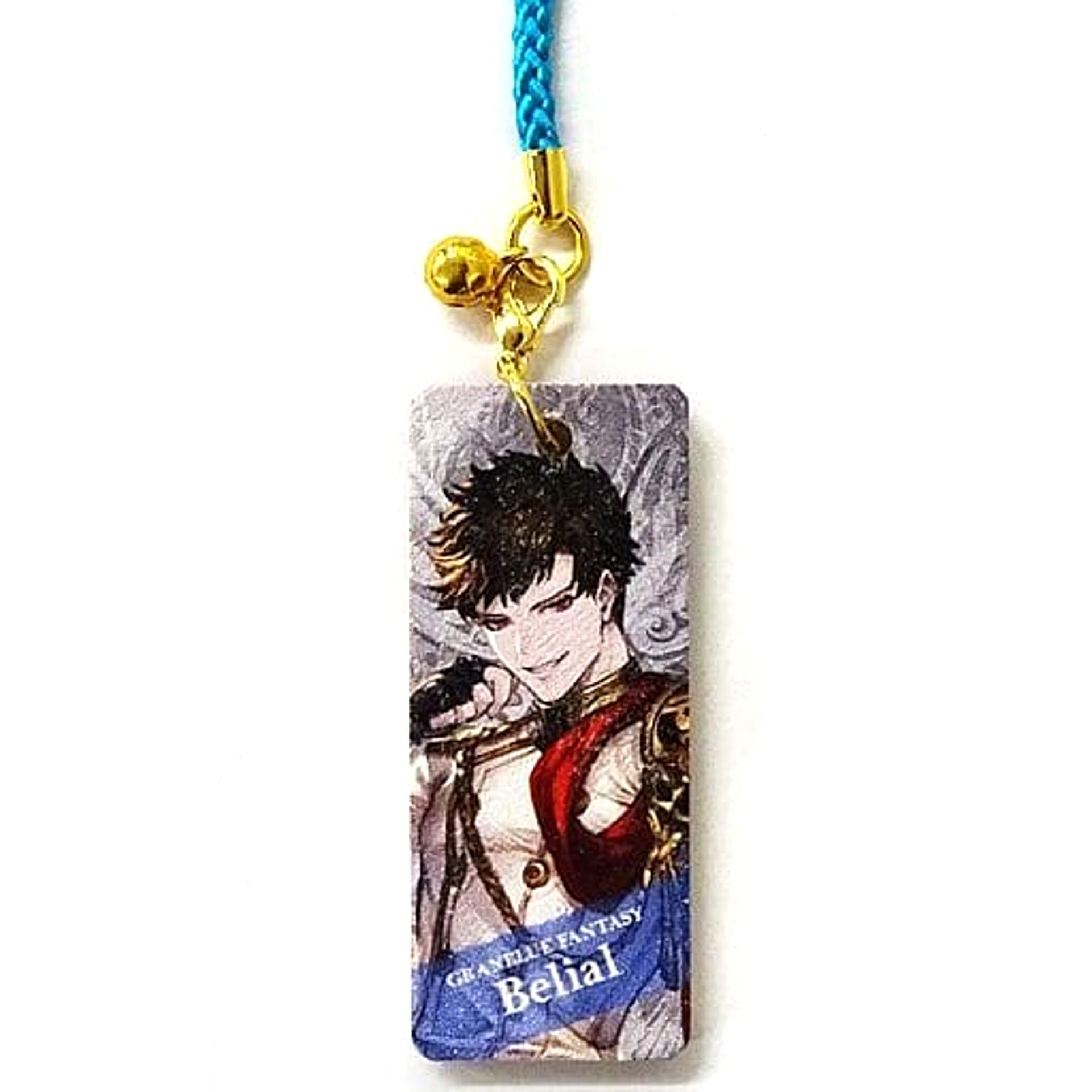 Granblue Fantasy Belial Original Wooden Tag Strap Vol.2 Yorozuya Siero Tokyu Hands Branch Offices Limited Keychains [USED]