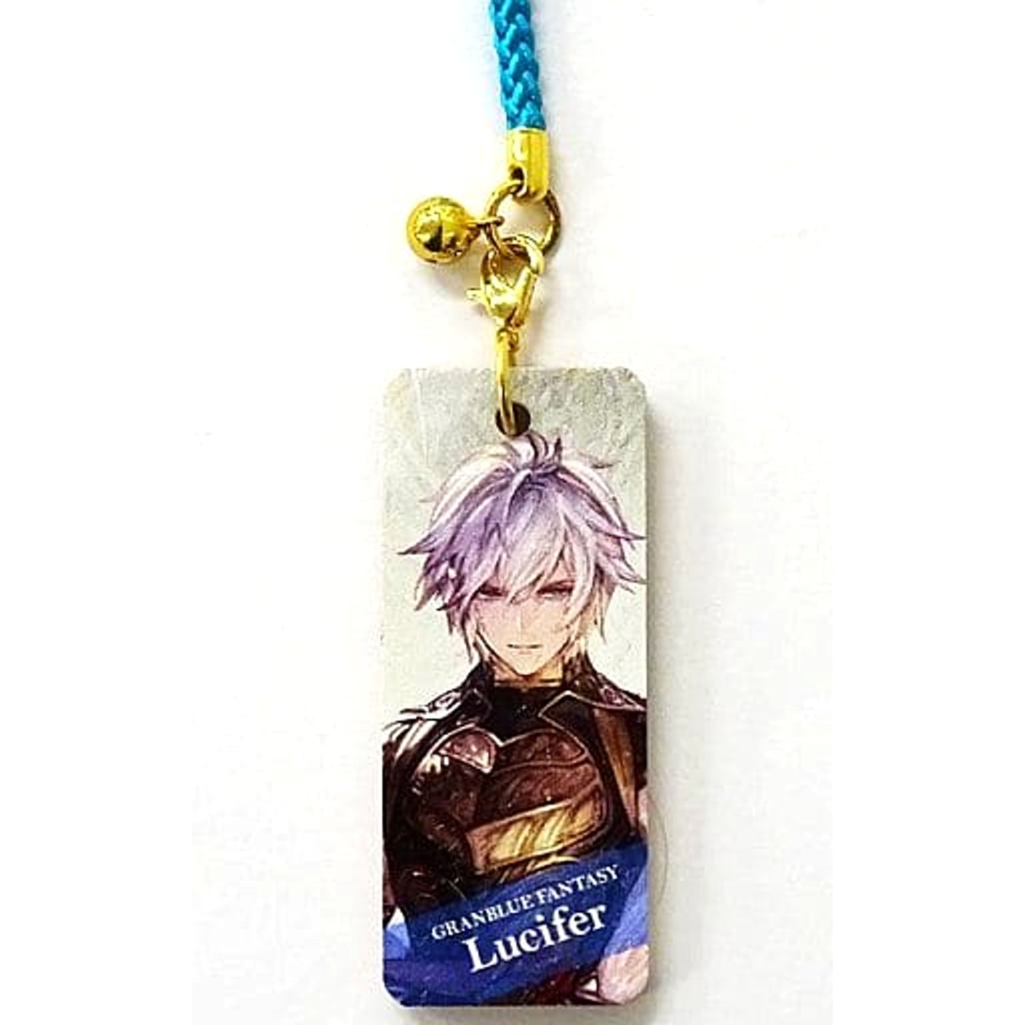 Granblue Fantasy Lucifer Original Wooden Tag Strap Vol.2 Yorozuya Siero Tokyu Hands Branch Offices Limited Keychains [USED]