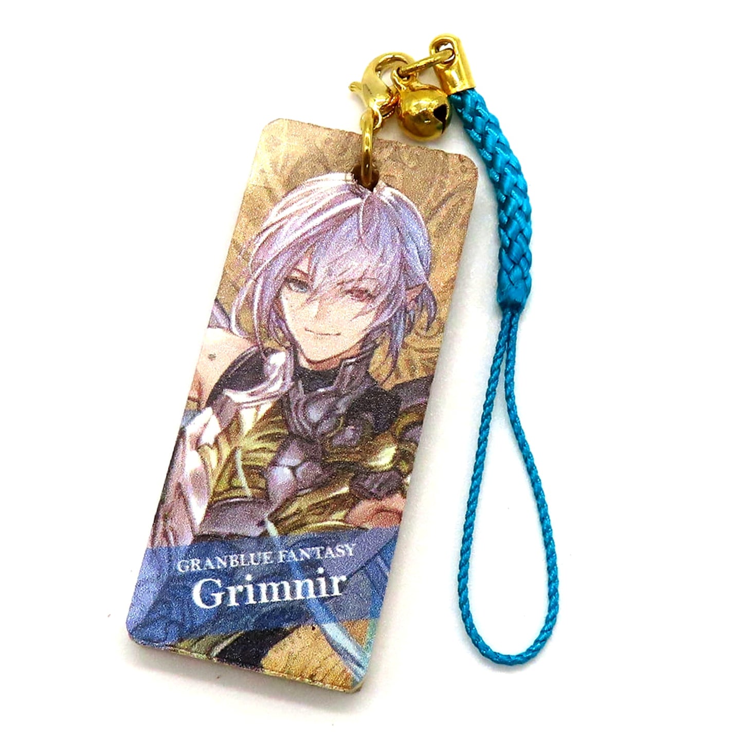 Granblue Fantasy Grimnir Original Wooden Tag Strap Vol.2 Yorozuya Siero Tokyu Hands Branch Offices Limited Keychains [USED]
