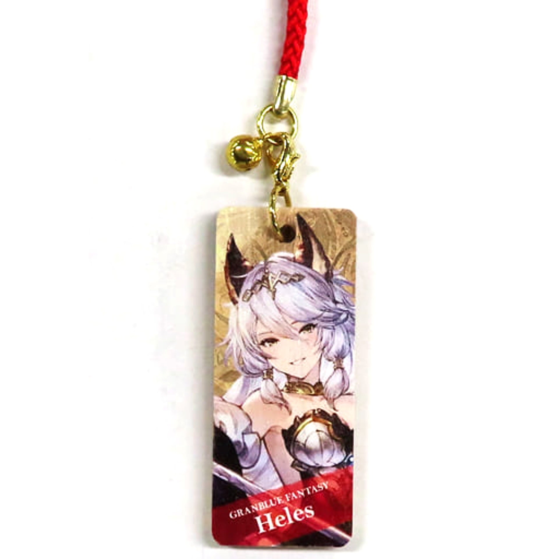 Granblue Fantasy Heles Original Wooden Tag Strap Vol.3 Yorozuya Siero Tokyu Hands Branch Offices Limited Keychains [USED]
