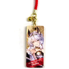 Granblue Fantasy Heles Original Wooden Tag Strap Vol.3 Yorozuya Siero Tokyu Hands Branch Offices Limited Keychains [USED]