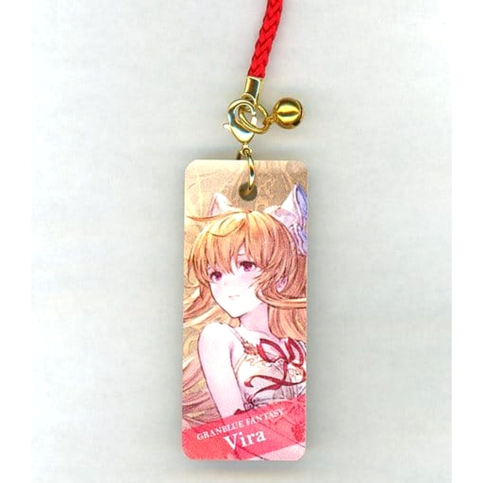 Granblue Fantasy Vira Original Wooden Tag Strap Vol.3 Yorozuya Siero Tokyu Hands Branch Offices Limited Keychains [USED]