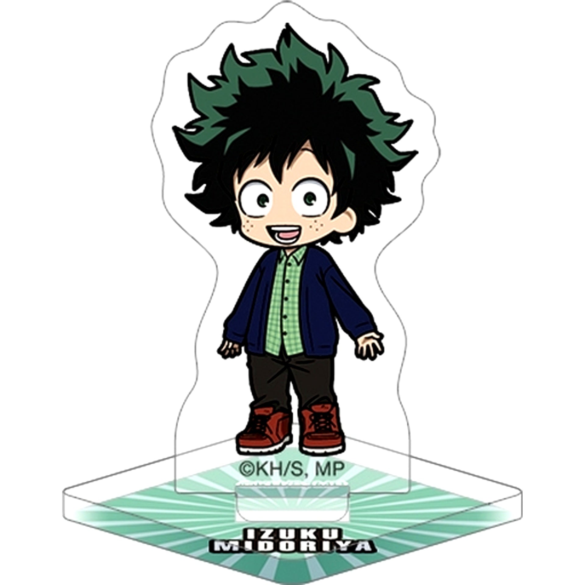 Izuku Midoriya My Hero Academia Acrylic Stand Puchitto Collection [USED]