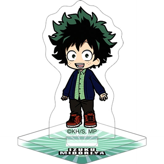 Izuku Midoriya My Hero Academia Acrylic Stand Puchitto Collection [USED]