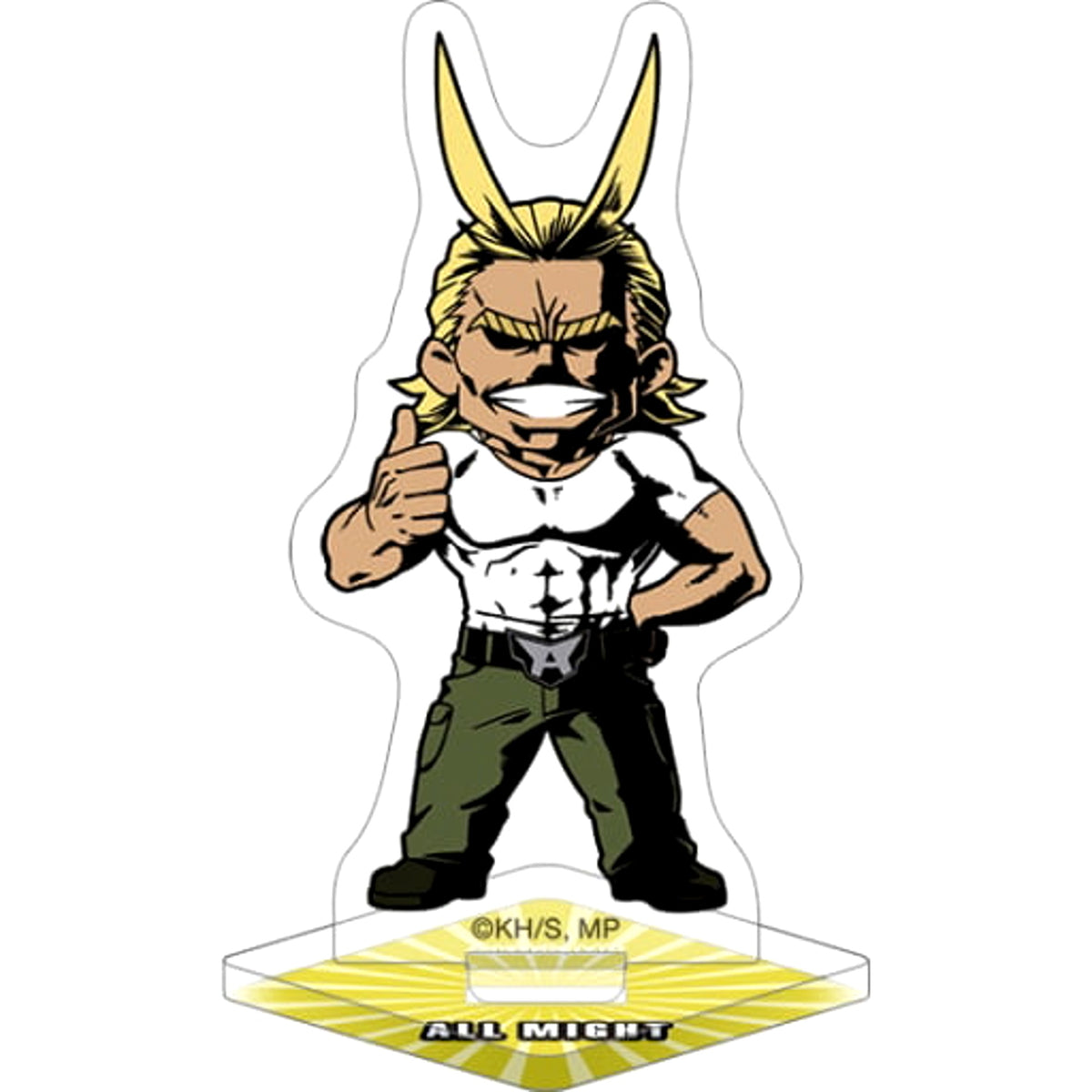 My Hero Academia All Might Acrylic Stand Puchitto Collection Acrylic Stands [USED]