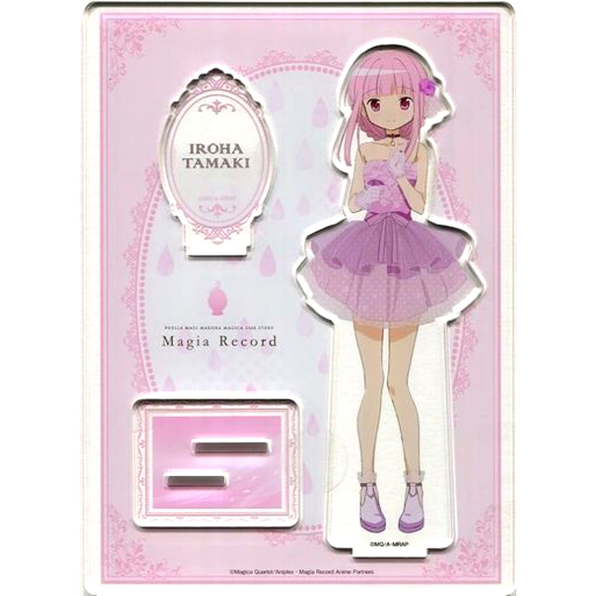 Iroha Tamaki Acrylic Stand Magia Record: Puella Magi Madoka Magica Side Story Mikazuki Villa Home Party in AniON STATION AKIHABARA Main Store [USED]