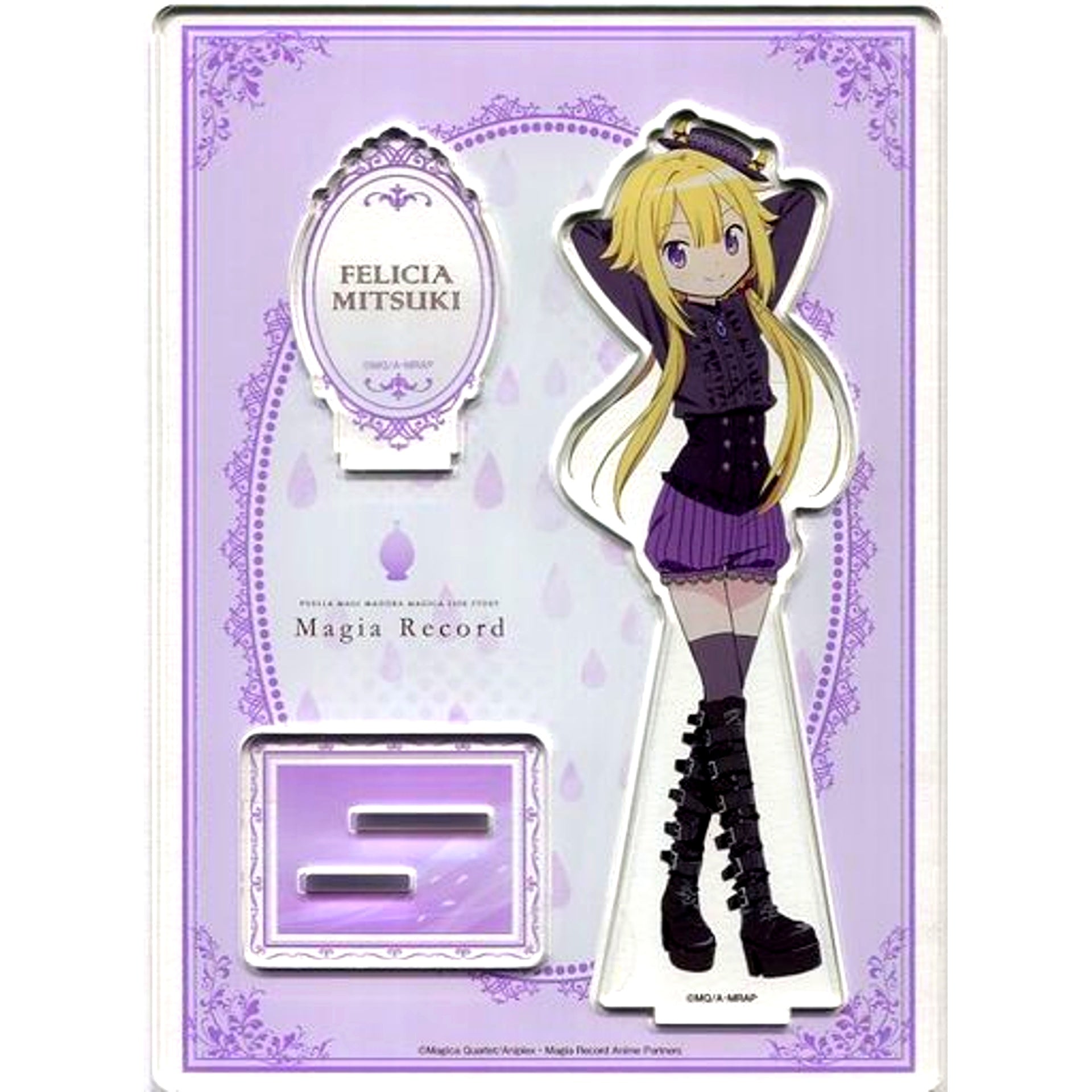 Felicia Mitsuki Magia Record: Puella Magi Madoka Magica Side Story Mikazuki Villa Home Party in AniON STATION AKIHABARA Main Store Acrylic Stand [USED]
