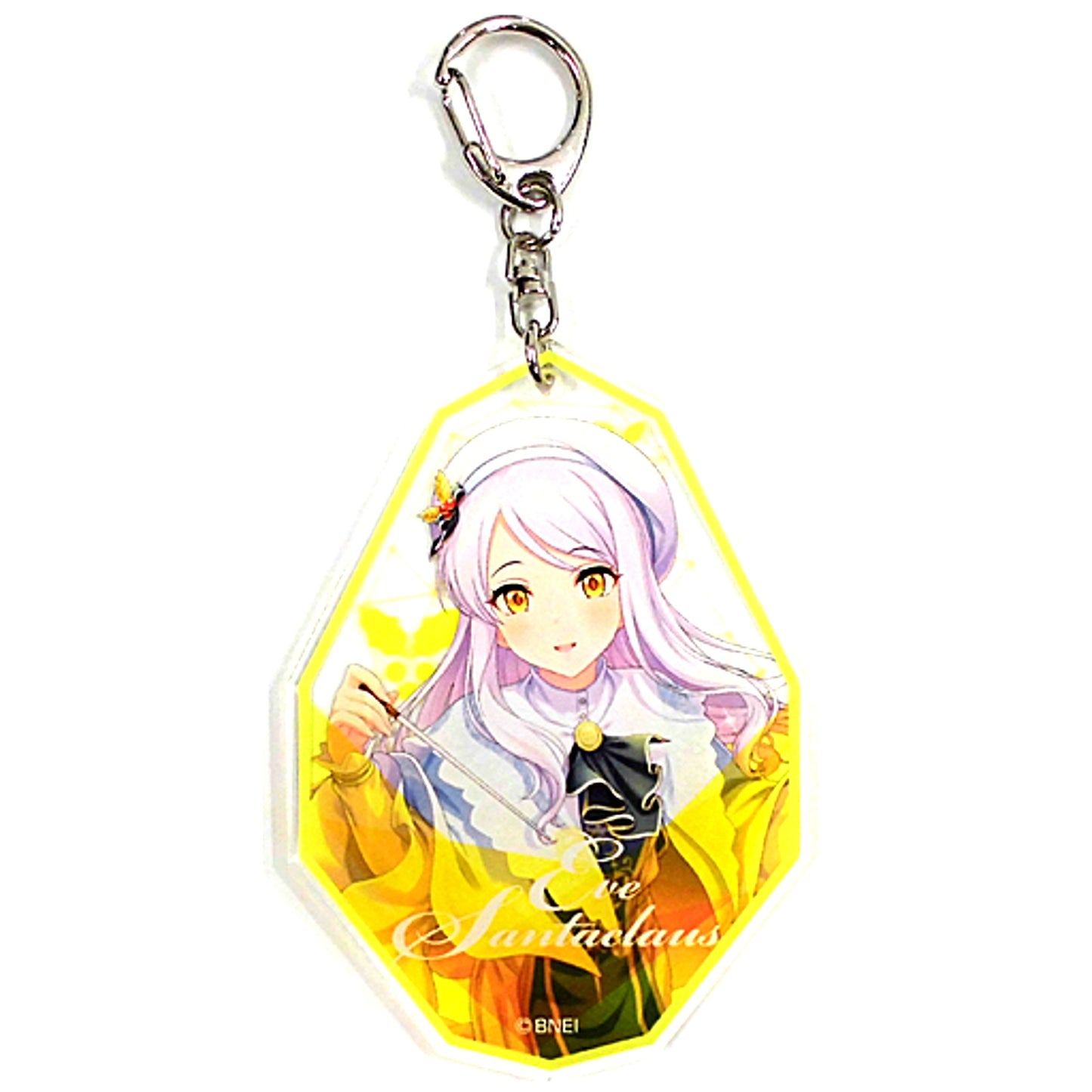 Eve Santaclaus B Prize Acrylic Keychain The Idolmaster Cinderella Girls Starlight Stage x Atre Akihabara The Idolmaster Official Shop Kuji Master [USED]