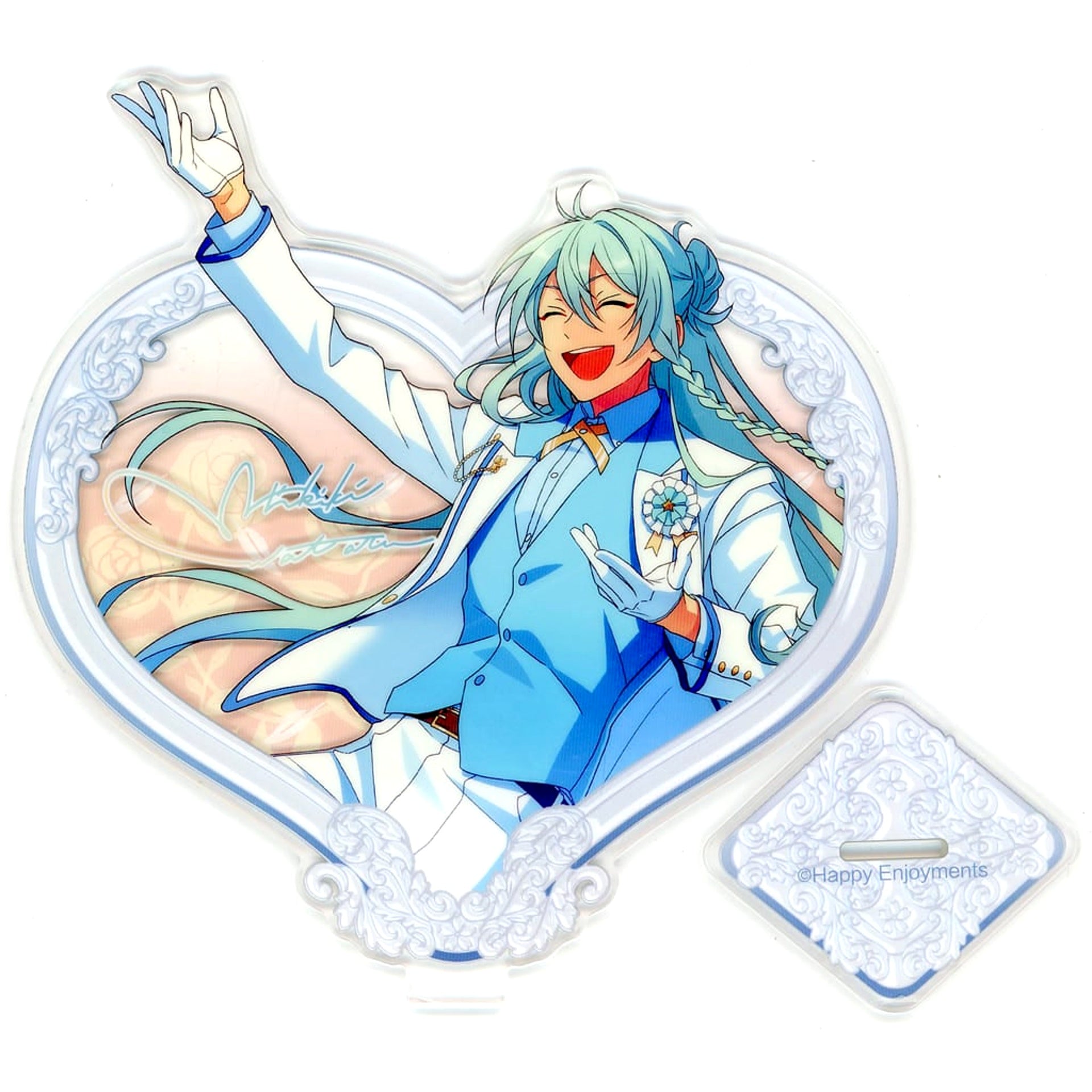Ensemble Stars! Wataru Hibiki 4th Anniversary Heart Acrylic Stand A China Limited Acrylic Stands [USED]