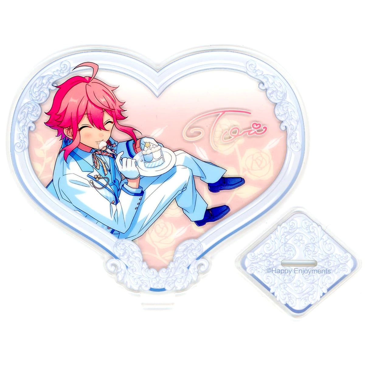 Ensemble Stars! Touri Himemiya 4th Anniversary Heart Acrylic Stand A China Limited Acrylic Stands [USED]