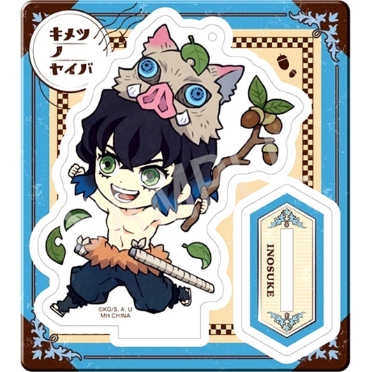 Inosuke Hashibira Demon Slayer Retro Acrylic Stand Outing Edition [USED]