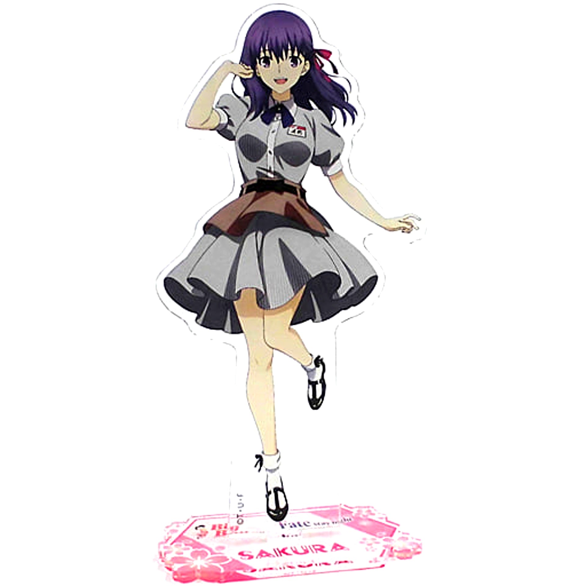 Sakura Matou Fate/stay night Heaven's Feel Big Boy Zensho Net Store Ltd Original Acrylic Stand [USED]