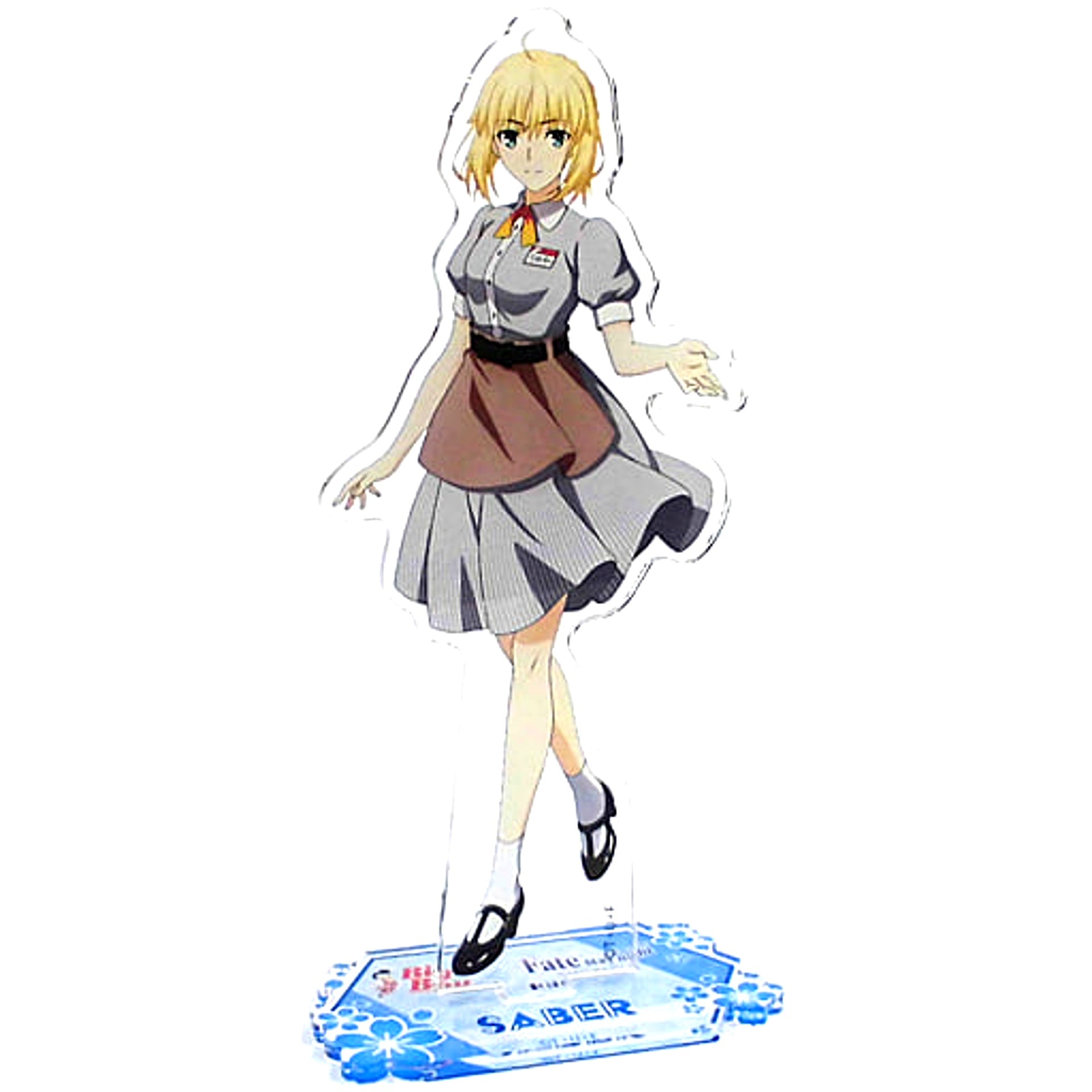 Saber Fate/stay night Heaven's Feel Big Boy Zensho Net Store Ltd Original Acrylic Stand [USED]