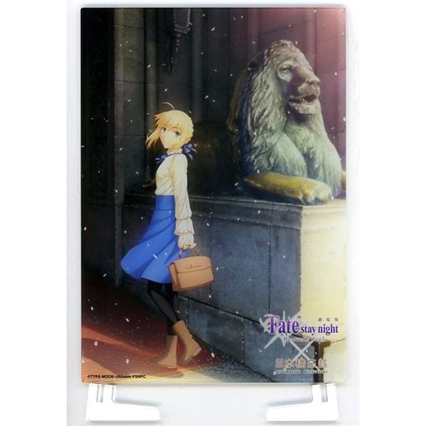 Saber Acrylic Stand Fate/stay night Heaven's Feel Movie x Mitsukoshi [USED]