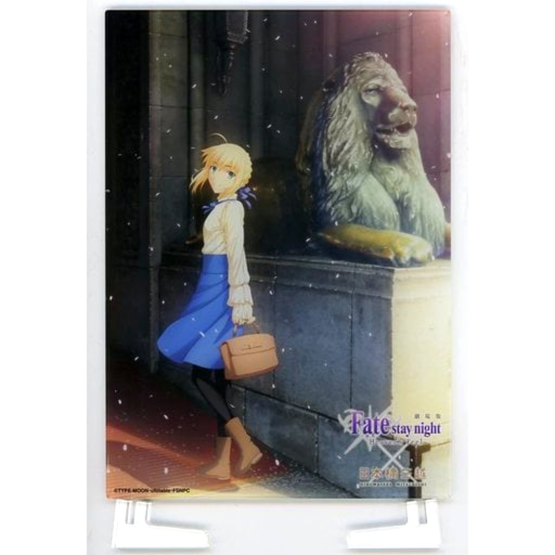 Saber Acrylic Stand Fate/stay night Heaven's Feel Movie x Mitsukoshi [USED]