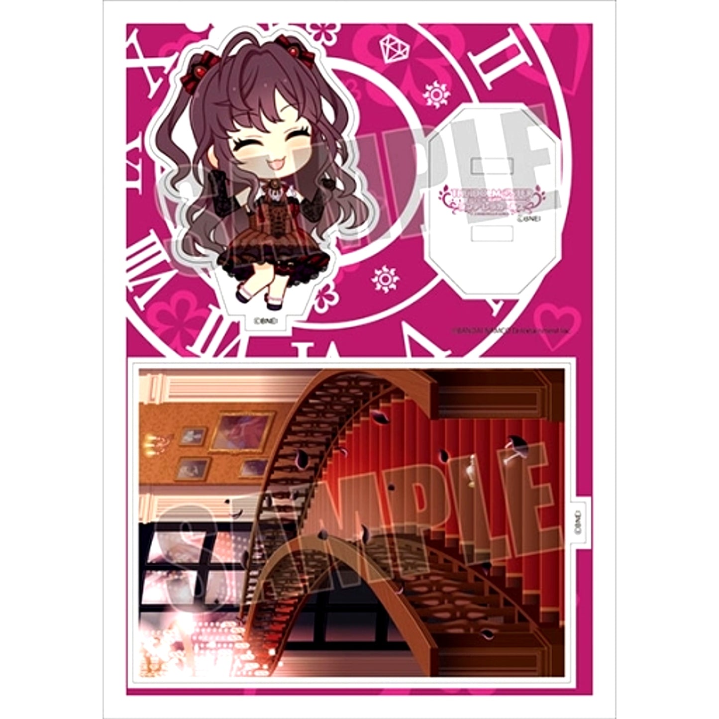 Shiki Ichinose The Idolmaster Cinderella Girls Acrylic Character Plate Petit 20 [USED]