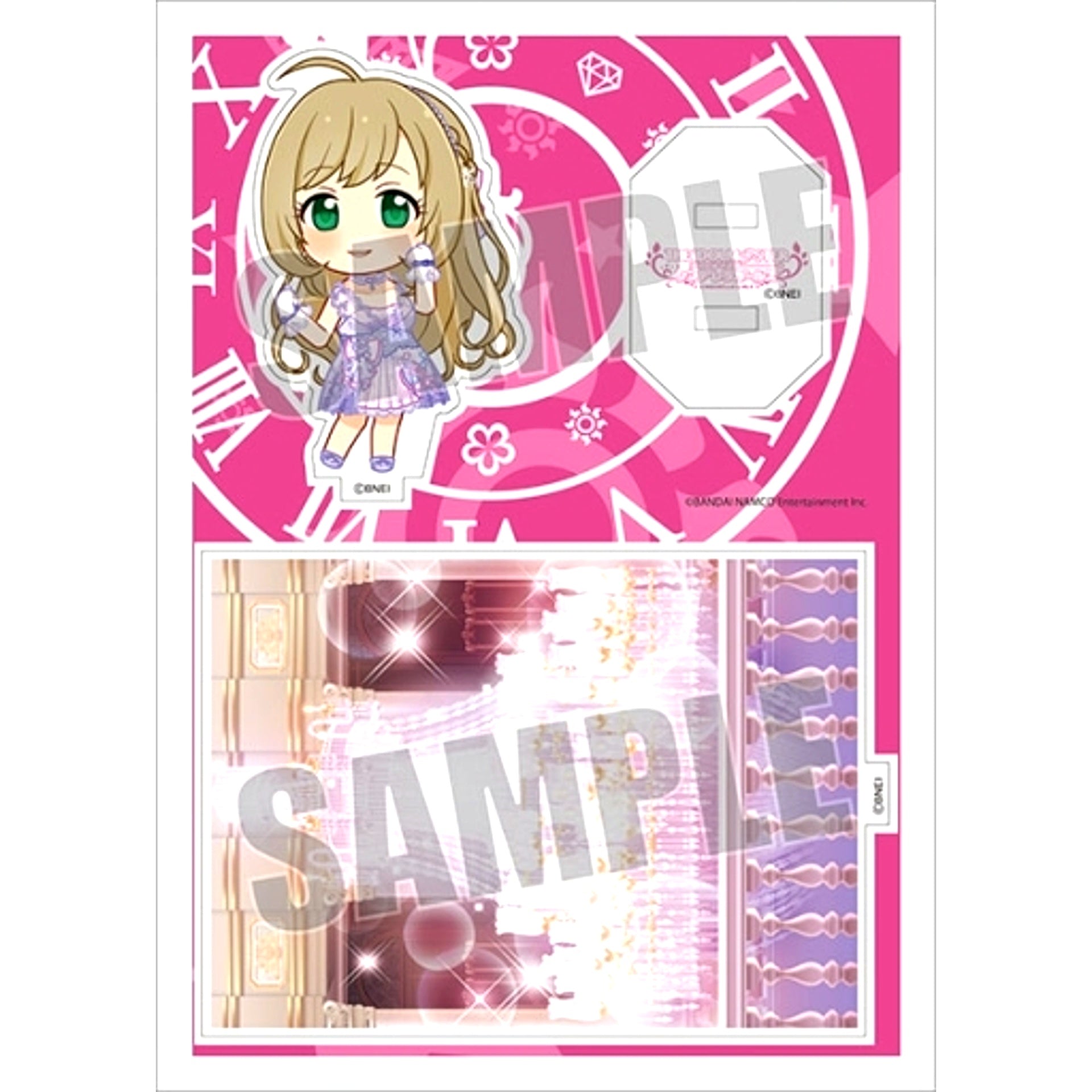 Shin Sato THE IDOLM@STER CINDERELLA GIRLS Acrylic Character Plate Petit 20 [USED]