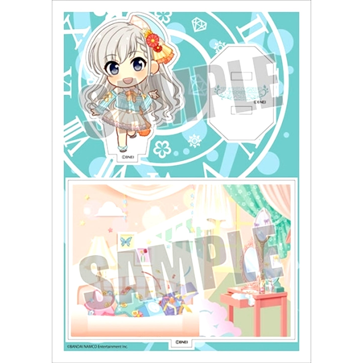 Hayate Hisakawa THE IDOLM@STER CINDERELLA GIRLS Acrylic Character Plate Petit 20 [USED]