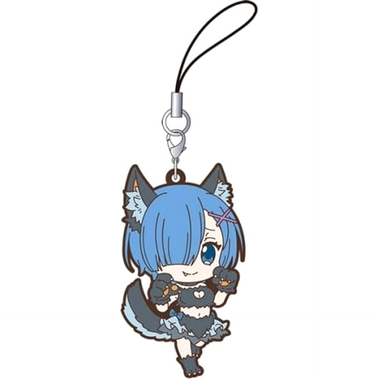 Re:ZERO -Starting Life in Another World- Rem Halloween Rubber Strap Collection Autumn Keychains [USED]