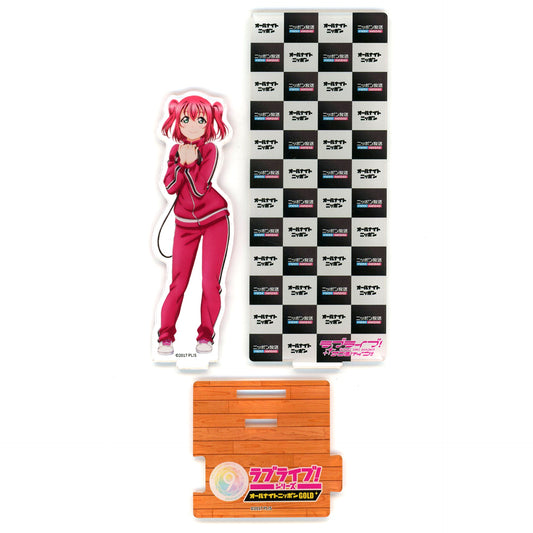 Ruby Kurosawa Aqours Acrylic Stand Love Live! Sunshine!! Love Live! Series All Night Nippon Gold Goods [USED]