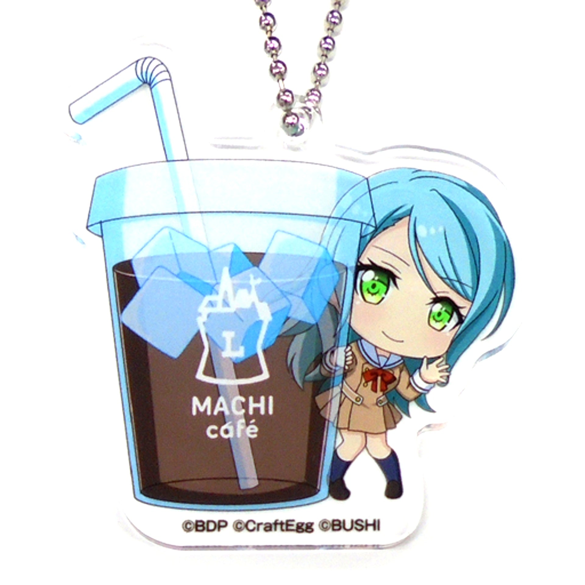 Sayo Hikawa BanG Dream! Girls Band Party! x Lawson Acrylic Keychain [USED]