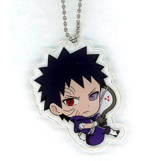 Obito Uchiha R-8 Prize Acrylic Swing Gashapon Kuji Naruto Shippuden Naruto Assortment 2 Premium Bandai Ltd [USED]