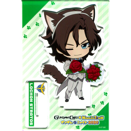 Lockon Stratos Mobile Suit Gundam 00 Acrylic Stand Gundam Cafe x Namjatown Gundam Nyight 2020 [USED]