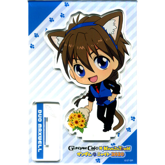 Duo Maxwell Mobile Suit Gundam Wing Acrylic Stand Gundam Cafe x Namjatown Gundam Nyight 2020 [USED]