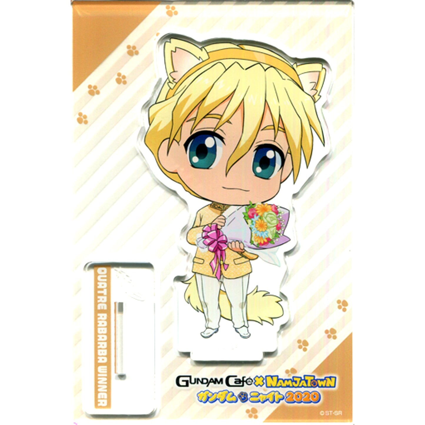 Quatre Raberba Winner Mobile Suit Gundam Wing Gundam Cafe x NAMJATOWN Gundam Nyight 2020 Acrylic Stand [USED]