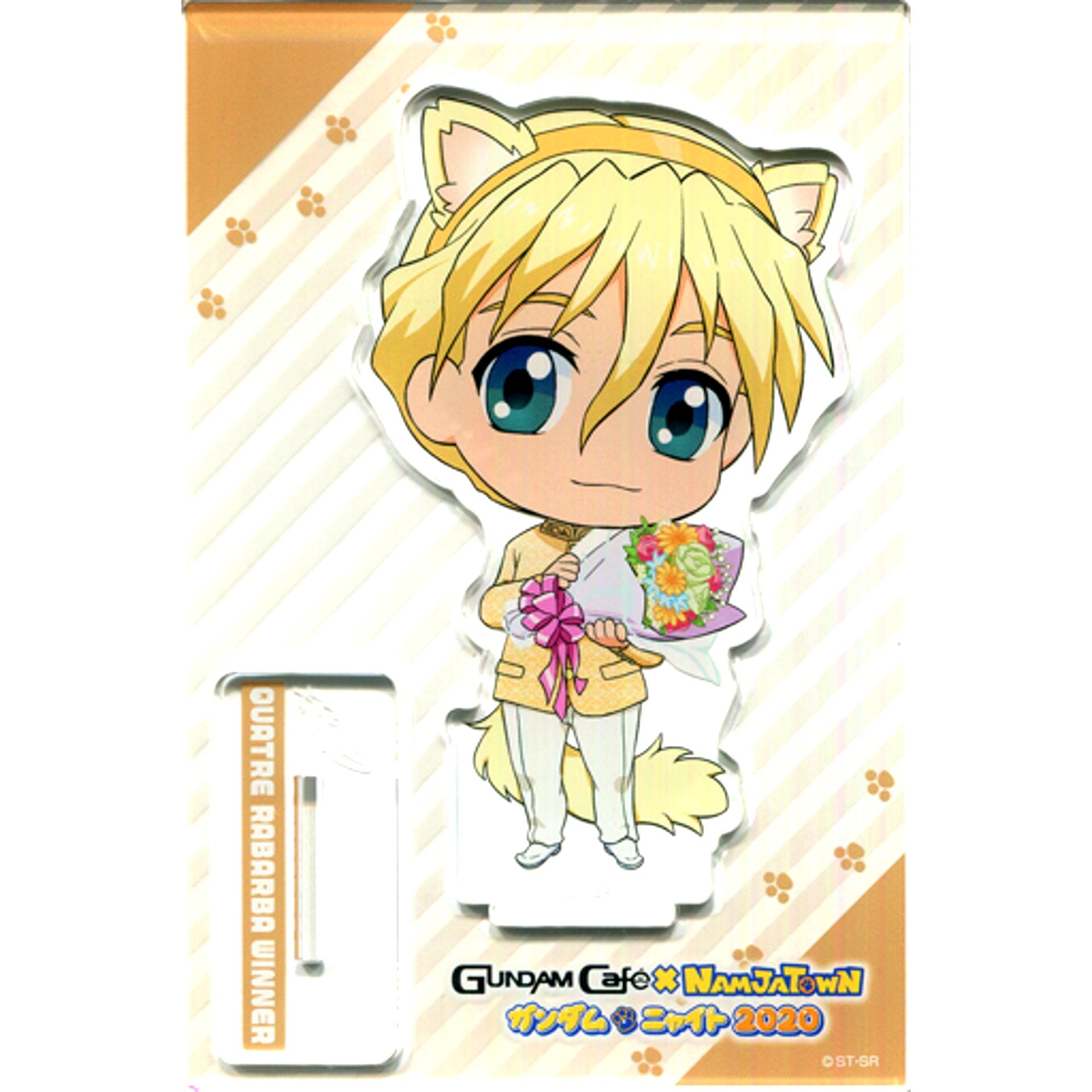 Quatre Raberba Winner Mobile Suit Gundam Wing Gundam Cafe x NAMJATOWN Gundam Nyight 2020 Acrylic Stand [USED]