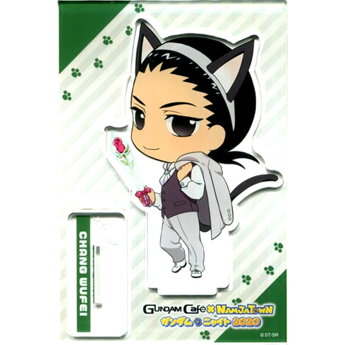 Chang Wufei Mobile Suit Gundam Wing Gundam Cafe x NAMJATOWN Gundam Nyight 2020 Acrylic Stand [USED]