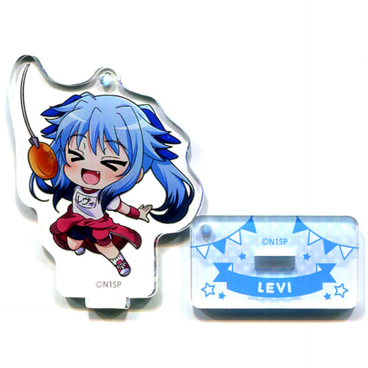 Levi the Slasher Magical Girl Lyrical Nanoha Lyrical Store 2020 Lyrical Great Athletic Meet Acrylic Keychain Collection with Stand [USED]