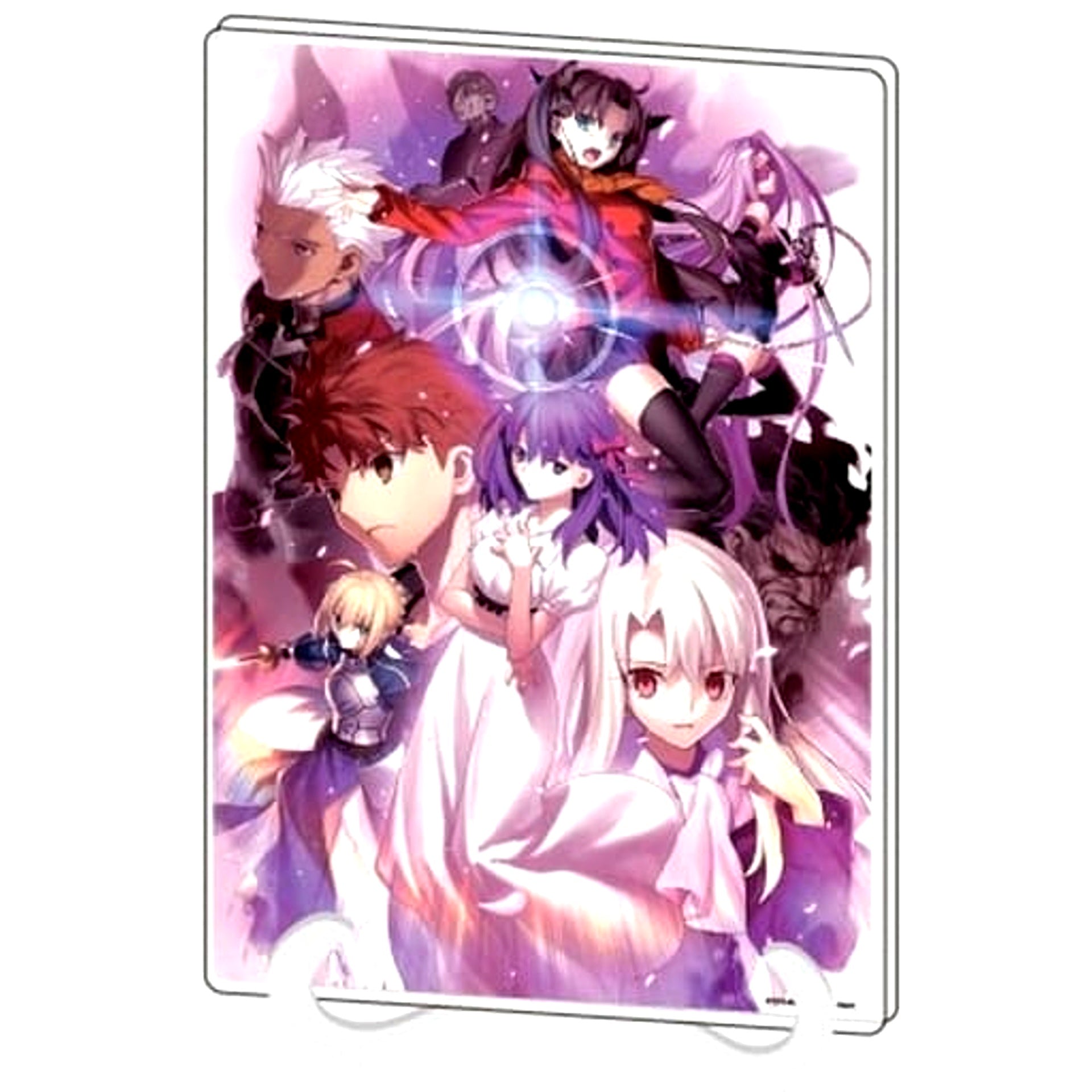 Chapter 1 Key Visual B Fate/stay night Heaven's Feel No.01 A5 Acrylic Art Board [USED]
