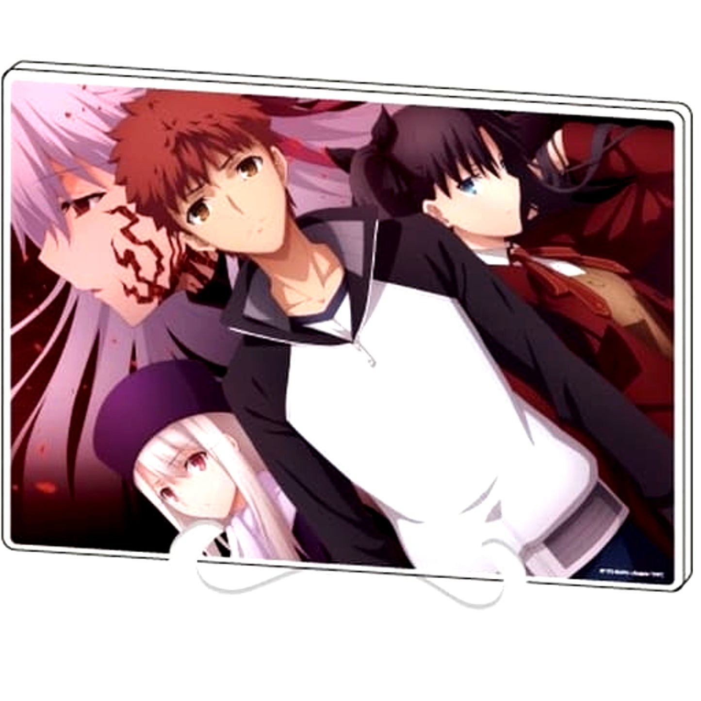 Shirou Emiya Sakura Matou Rin Tohsaka Illya Fate/stay night Heaven's Feel No.03 A5 Acrylic Art Board [USED]