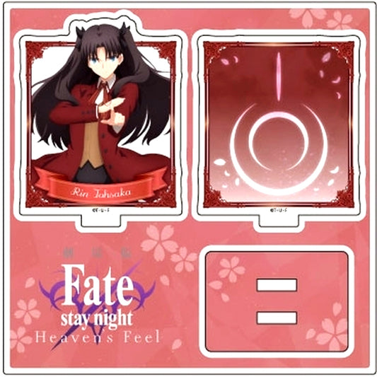 Rin Tohsaka 04 Acrylic Figure Plate Fate/stay night Heaven's Feel The Movie [USED]