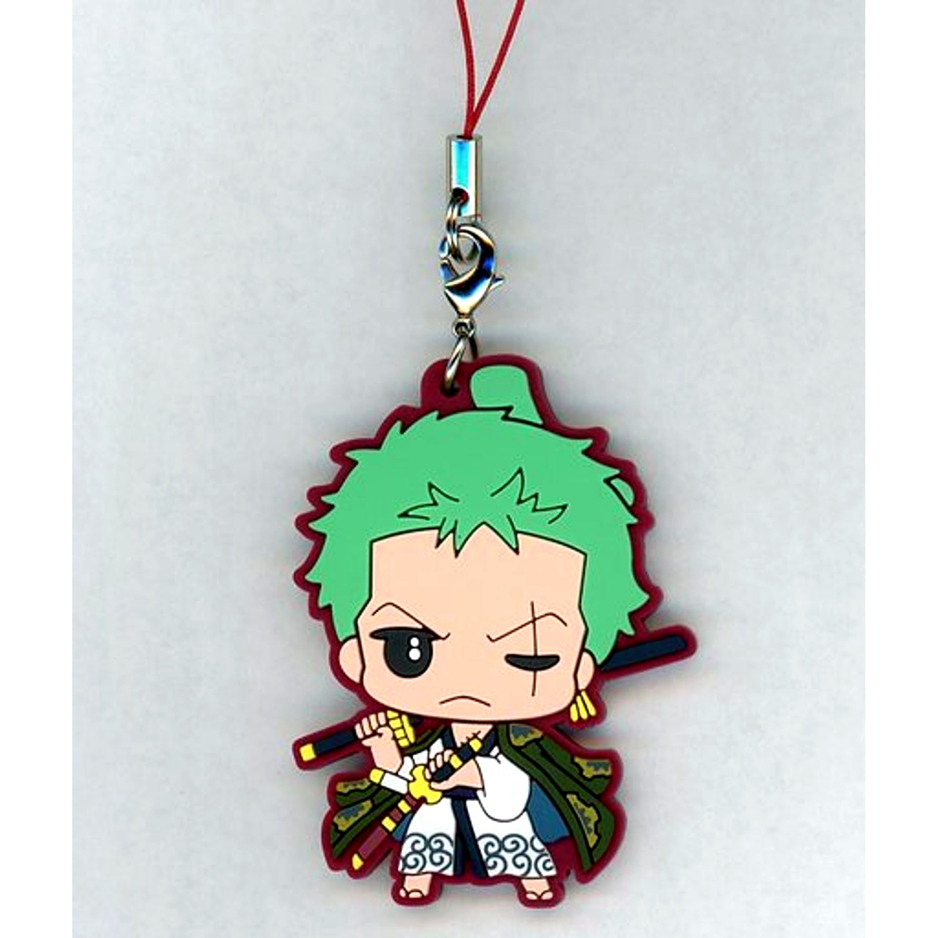 Zorojuro One Piece Capsule Rubber Mascot Beben!! Wano Country Arc [USED]