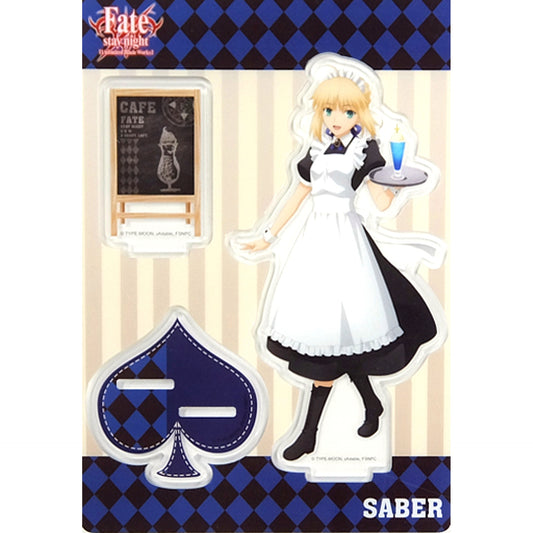 Saber Acrylic Stand Fate/stay night: Unlimited Blade Works Shanghai Collaboration Cafe [USED]