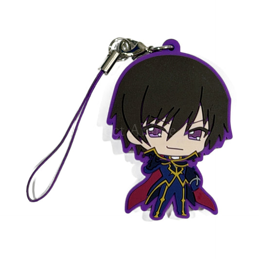Lelouch Zero Ver. Code Geass Lelouch of the Re;surrection Capsule Rubber Mascot [USED]