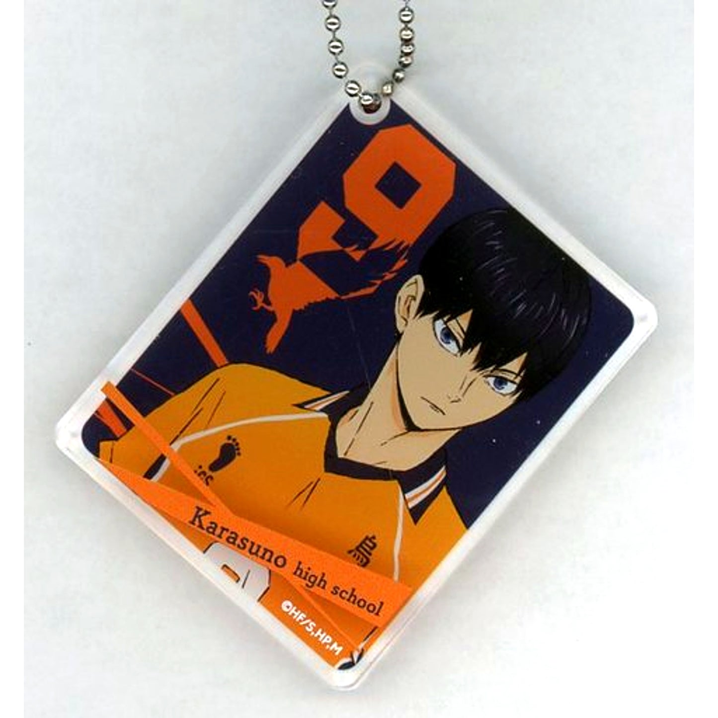 Tobio Kageyama Haikyu!! TO THE TOP x animatecafe CoLotta Trading Acrylic Plate Keychain 2nd [USED]