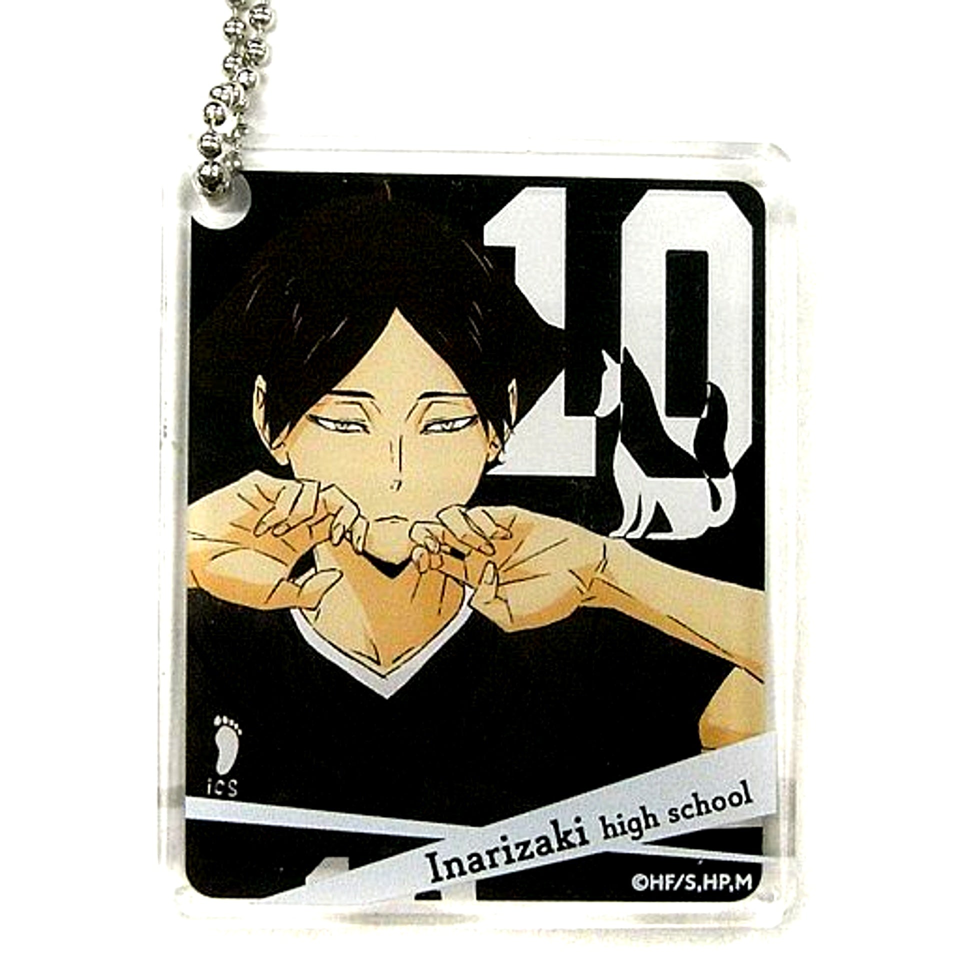 Rintarou Suna Haikyu!! TO THE TOP x animatecafe CoLotta Trading Acrylic Plate Keychain 2nd [USED]