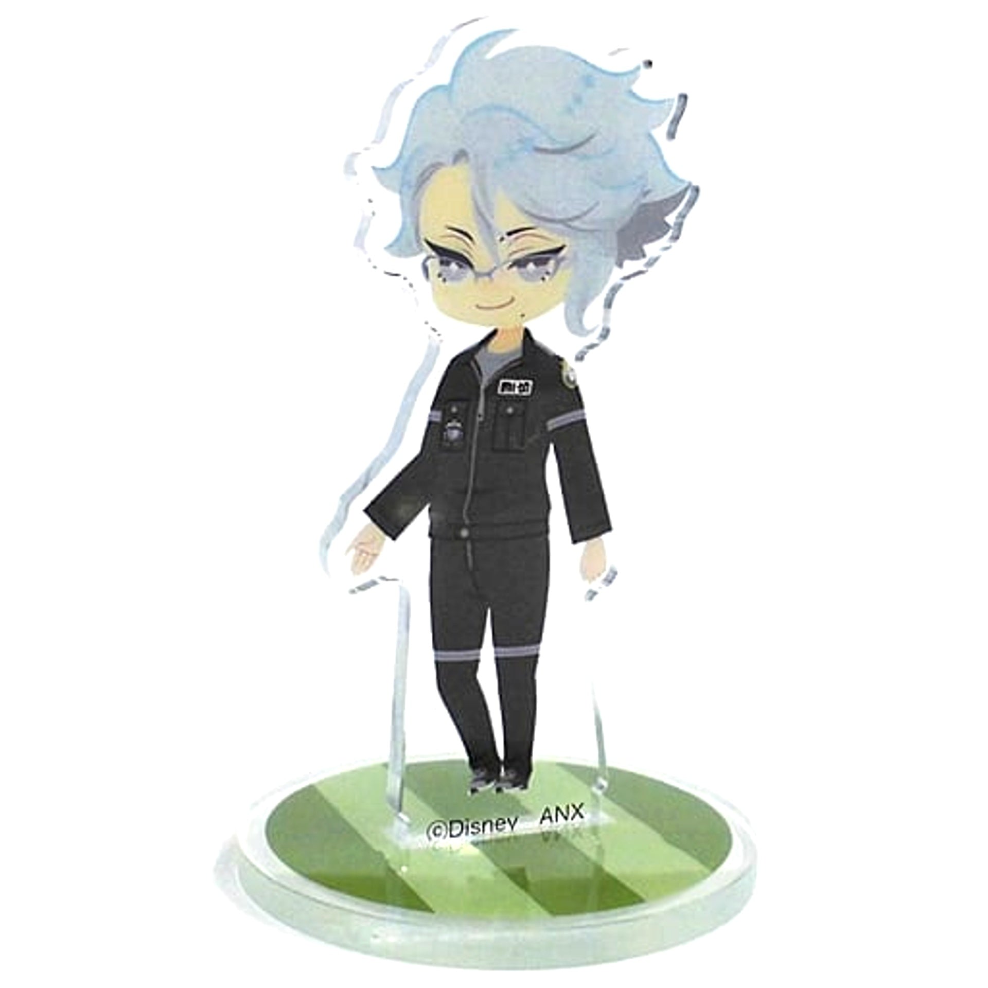 Disney Twisted-Wonderland Azul Ashengrotto Mini Acrylic Stand Collection Vol. 2 PE Uniform Acrylic Stands [USED]