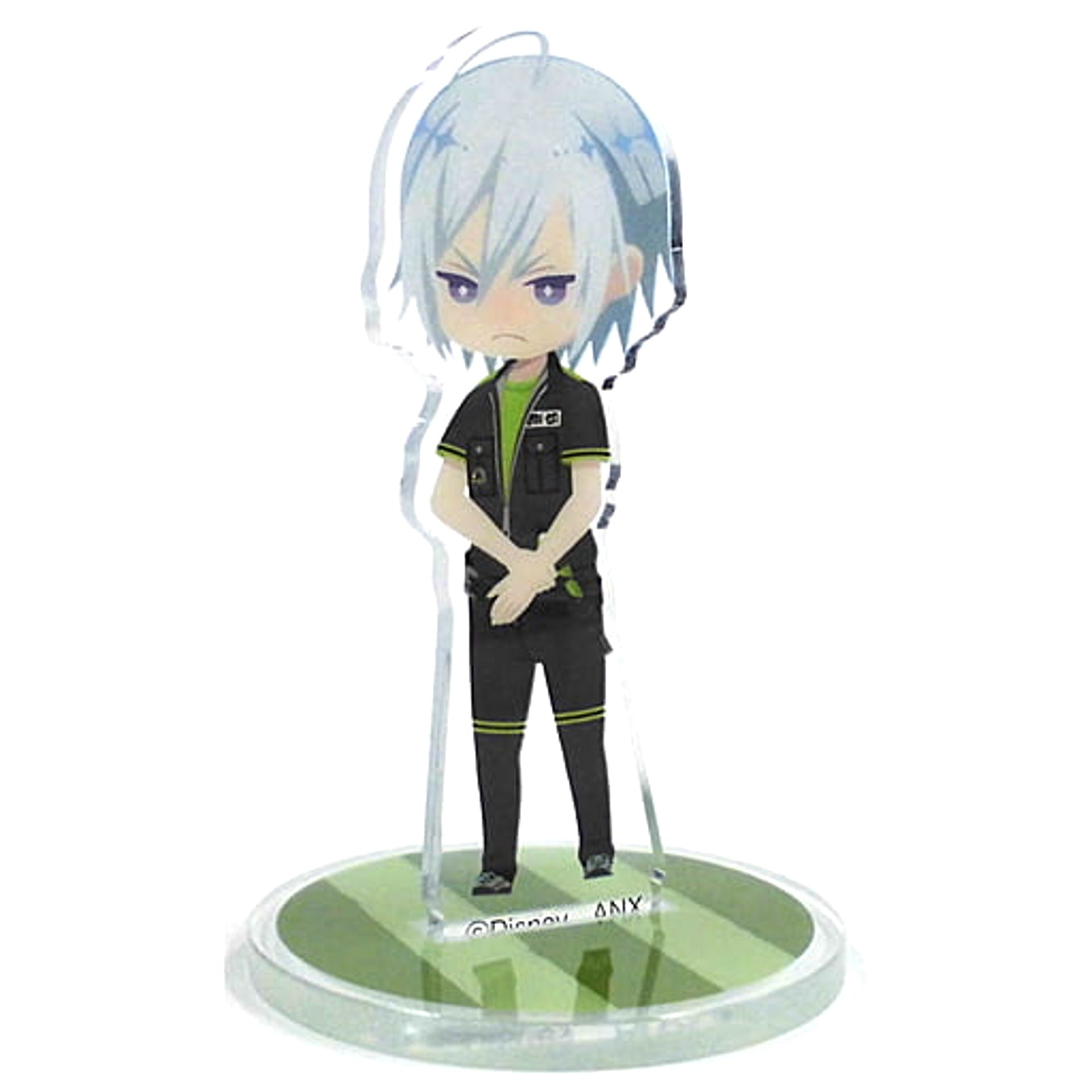 Disney Twisted-Wonderland Silver Mini Acrylic Stand Collection Vol. 2 PE Uniform Acrylic Stands [USED]