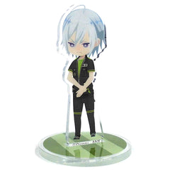 Disney Twisted-Wonderland Silver Mini Acrylic Stand Collection Vol. 2 PE Uniform Acrylic Stands [USED]