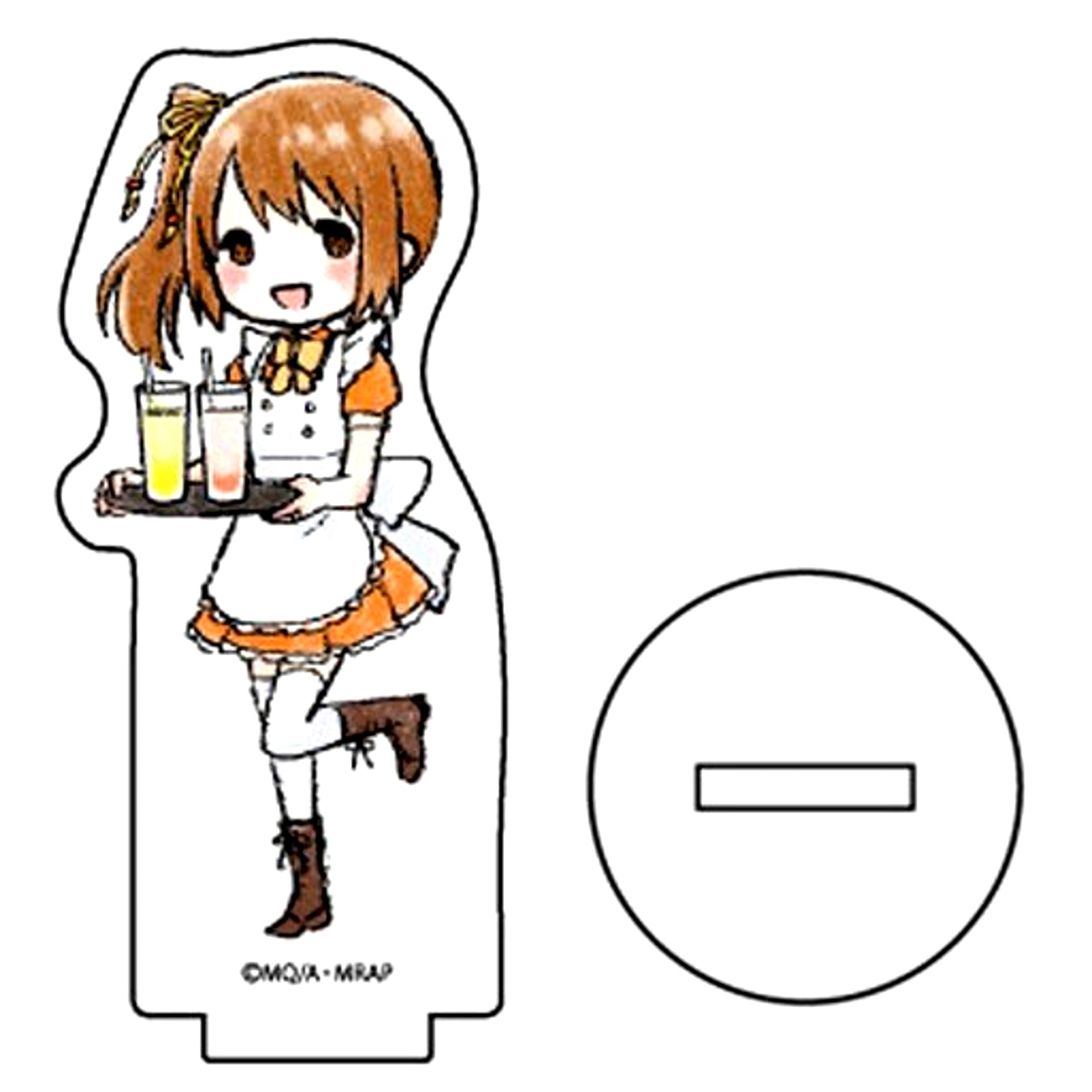 Tsuruno Yui Magia Record Puella Magi Madoka Magica Side Story 03. Cafe Ver. GraffArt Design Petit Acrylic Stand [USED]