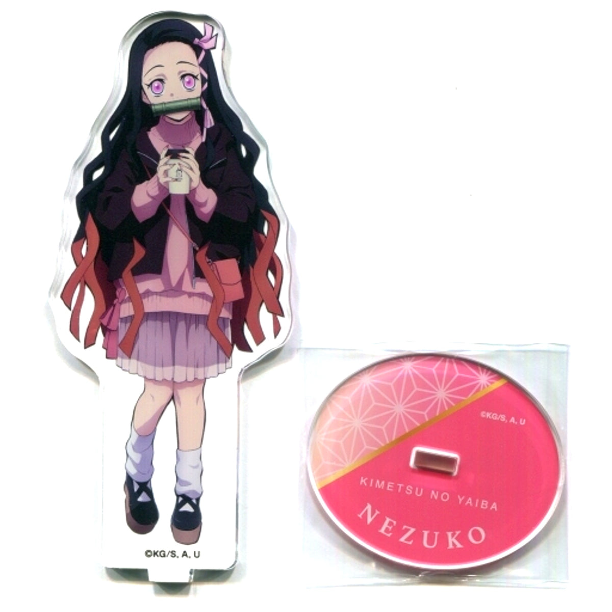 Nezuko Kamado Demon Slayer Mugen Train Arc Acrylic Stand Lawson [USED]
