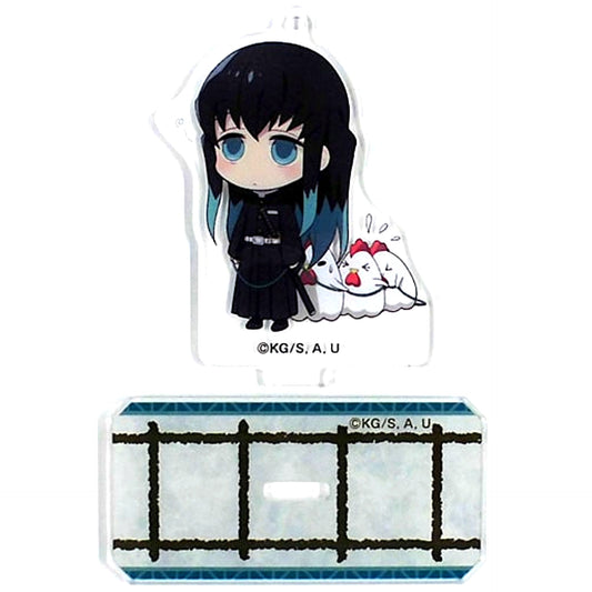 Muichiro Tokito Demon Slayer Mugen Train x Lawson Mini Acrylic Stand Mascot [USED]