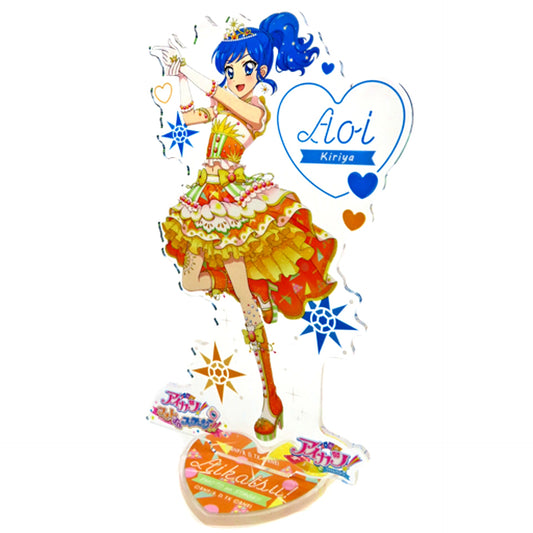 Aoi Kiriya Acrylic Stand Aikatsu! Photo on Stage!! Animate Limited [USED]