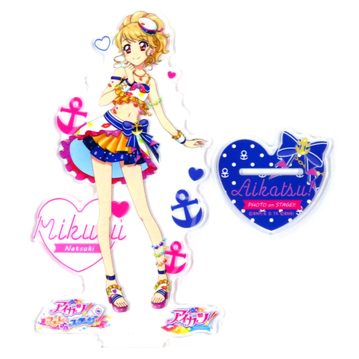 Mikuru Natsuki Aikatsu! Photo on Stage!! Acrylic Stand Animate Limited [USED]