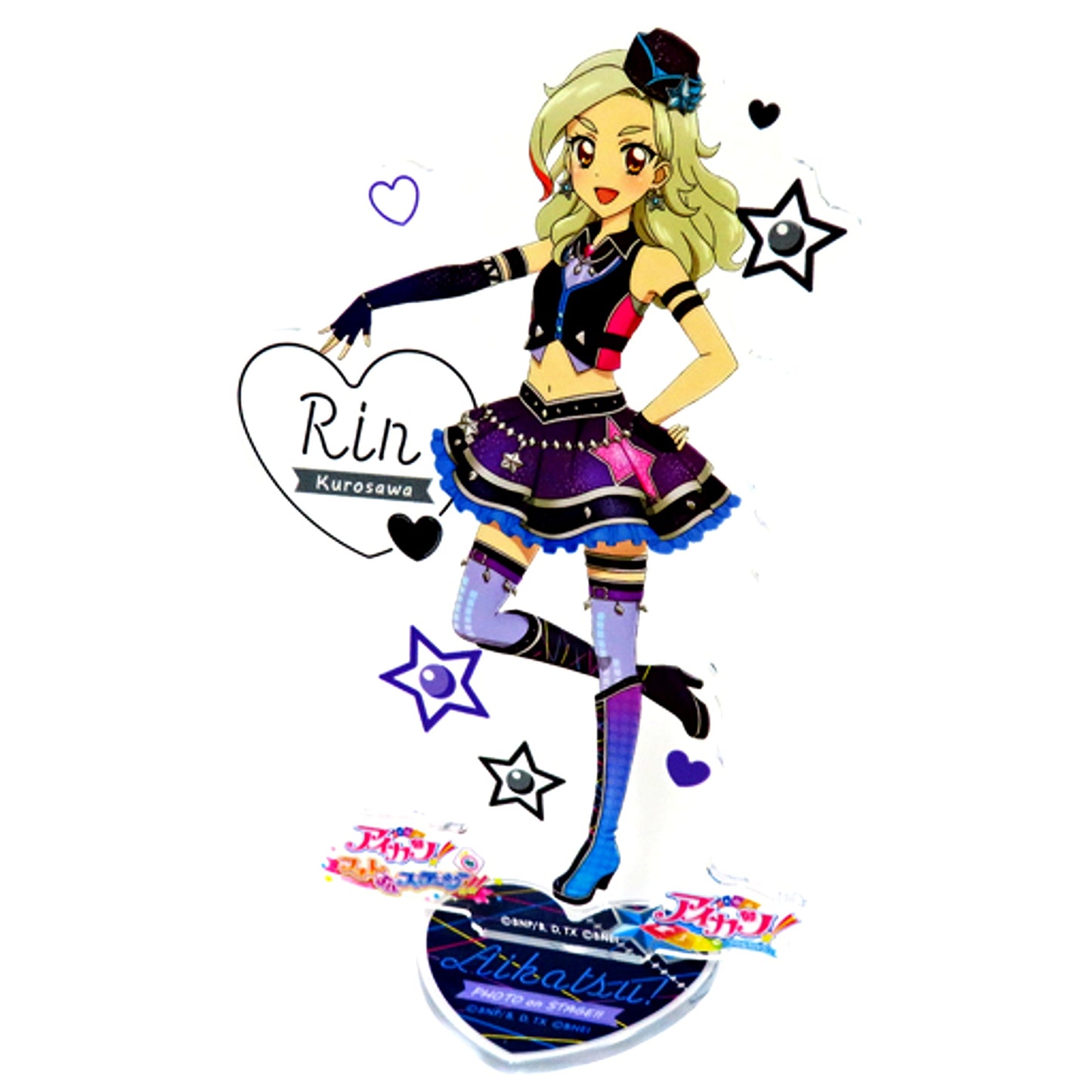 Rin Kurosawa Aikatsu! Photo on Stage!! Acrylic Stand Animate Limited [USED]