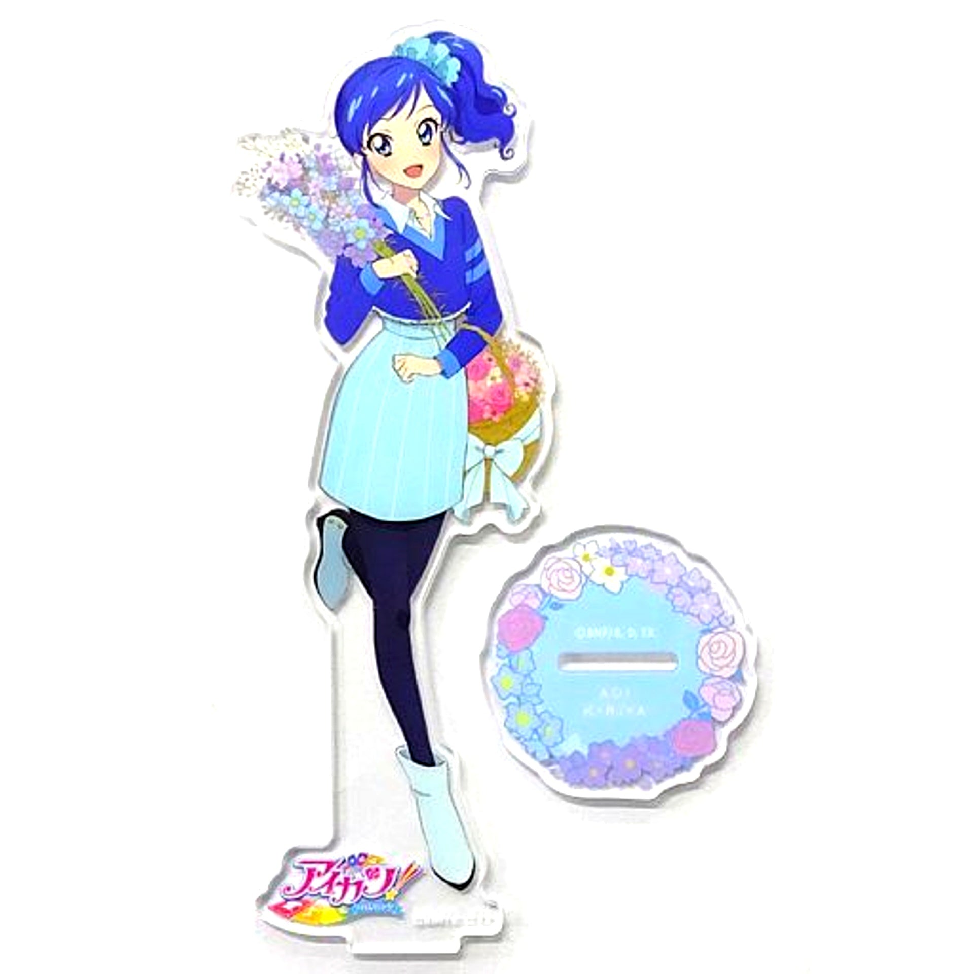 Aoi Kiriya Acrylic Stand -Flower- All Aikatsu! Animate Limited [USED]